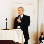 川嶋常任幹事、総会の司会を担当。