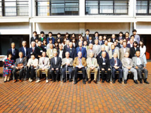 2014年度ＯＢ総会懇親会に参加したメンバー
